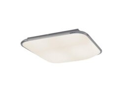 Mantra M6249 Fase LED Square Flush Ceiling Light In White