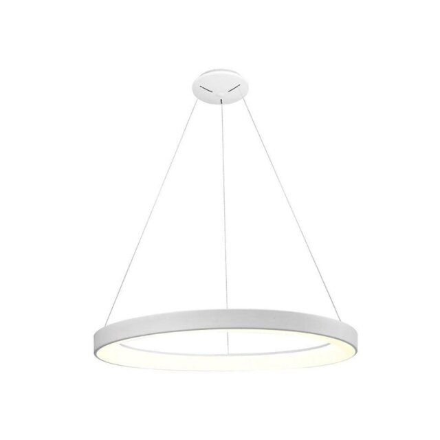 Mantra M5795 Niseko Large LED Ceiling Pendant In White - Dia: 900mm