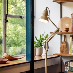 Anglepoise 33257 Original 1227 Floor Lamp National Trust Edition Buttermilk Yellow