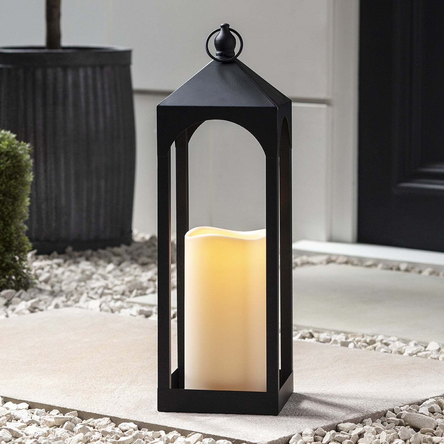 Black Porch Outdoor Lantern - image 1