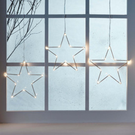 Osby Star Trio Christmas Window Light - thumbnail 1