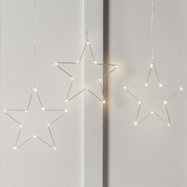 Osby Star Trio Christmas Window Light - thumbnail 2