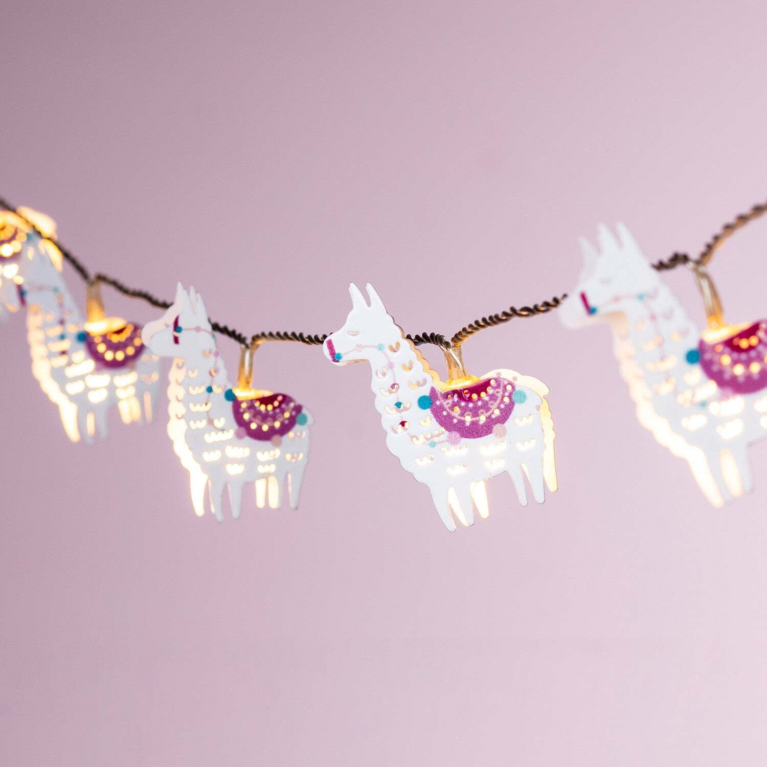 10 Llama Del Rey Battery Children's Fairy Lights - image 1