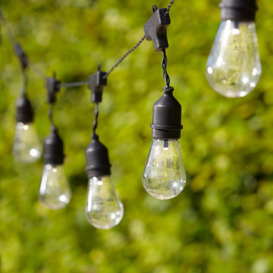 15 Drop Bulb Solar Festoon Lights - thumbnail 2