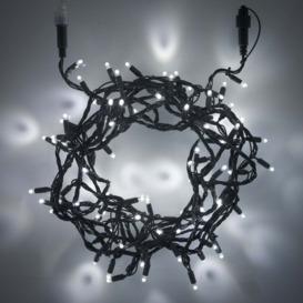 Core Connect 40m 400 White Connectable Fairy Lights Green Cable - thumbnail 1