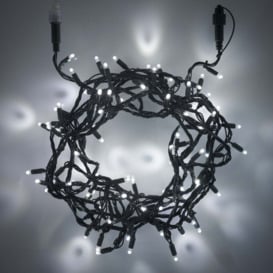 Core Connect 50m 500 White Connectable Fairy Lights Green Cable