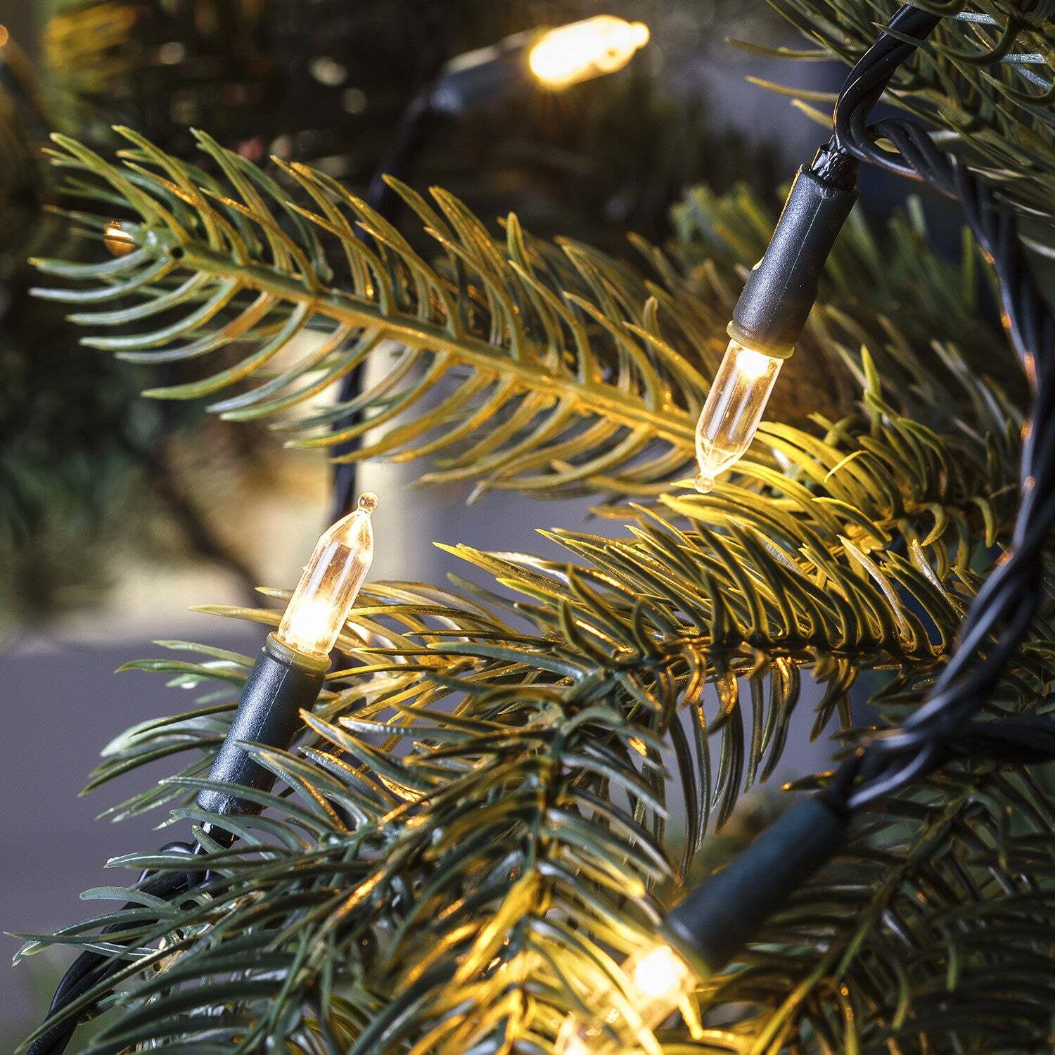 150 Warm White LED Traditional Christmas Tree Lights - image 1