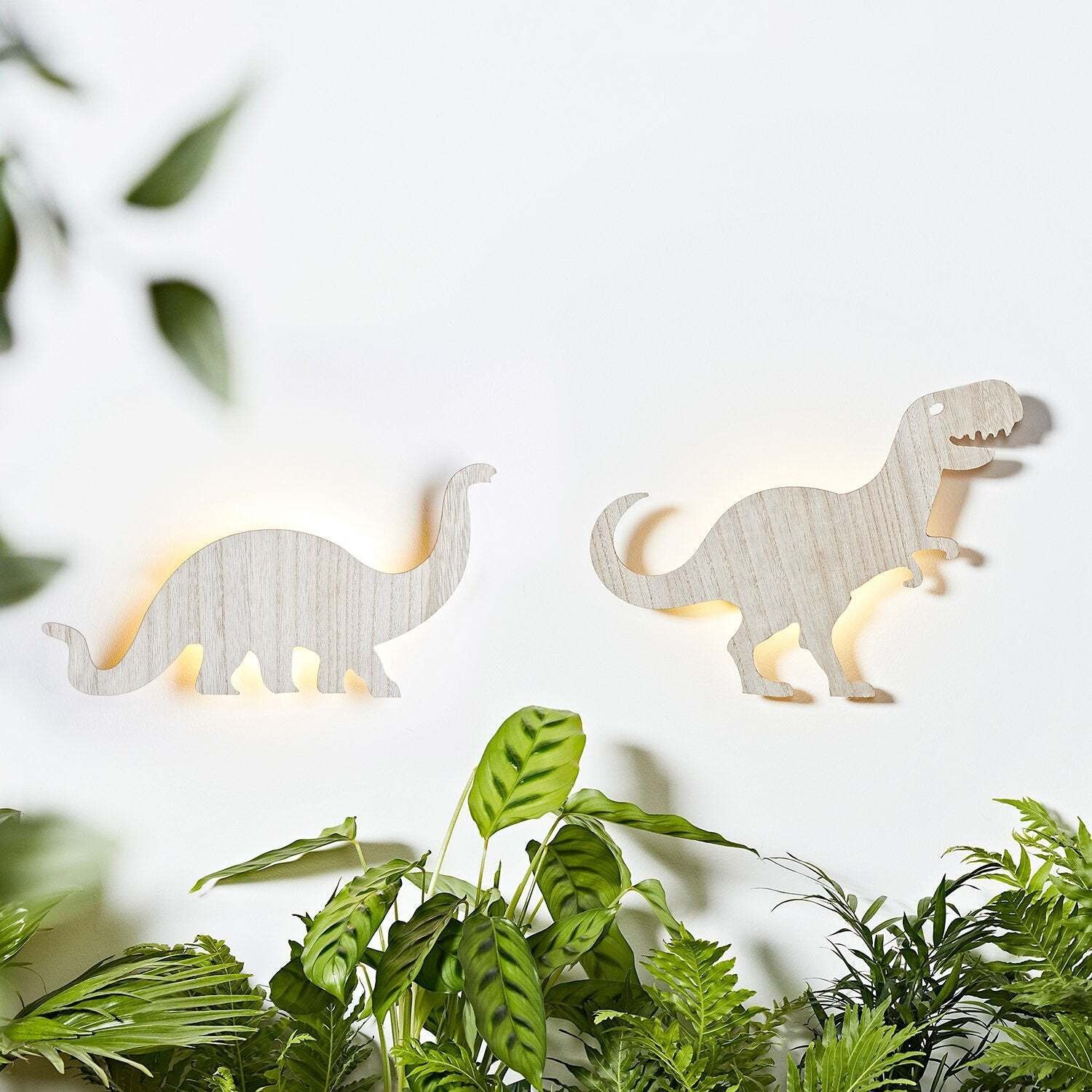 Dinosaur Wall Light Duo - image 1