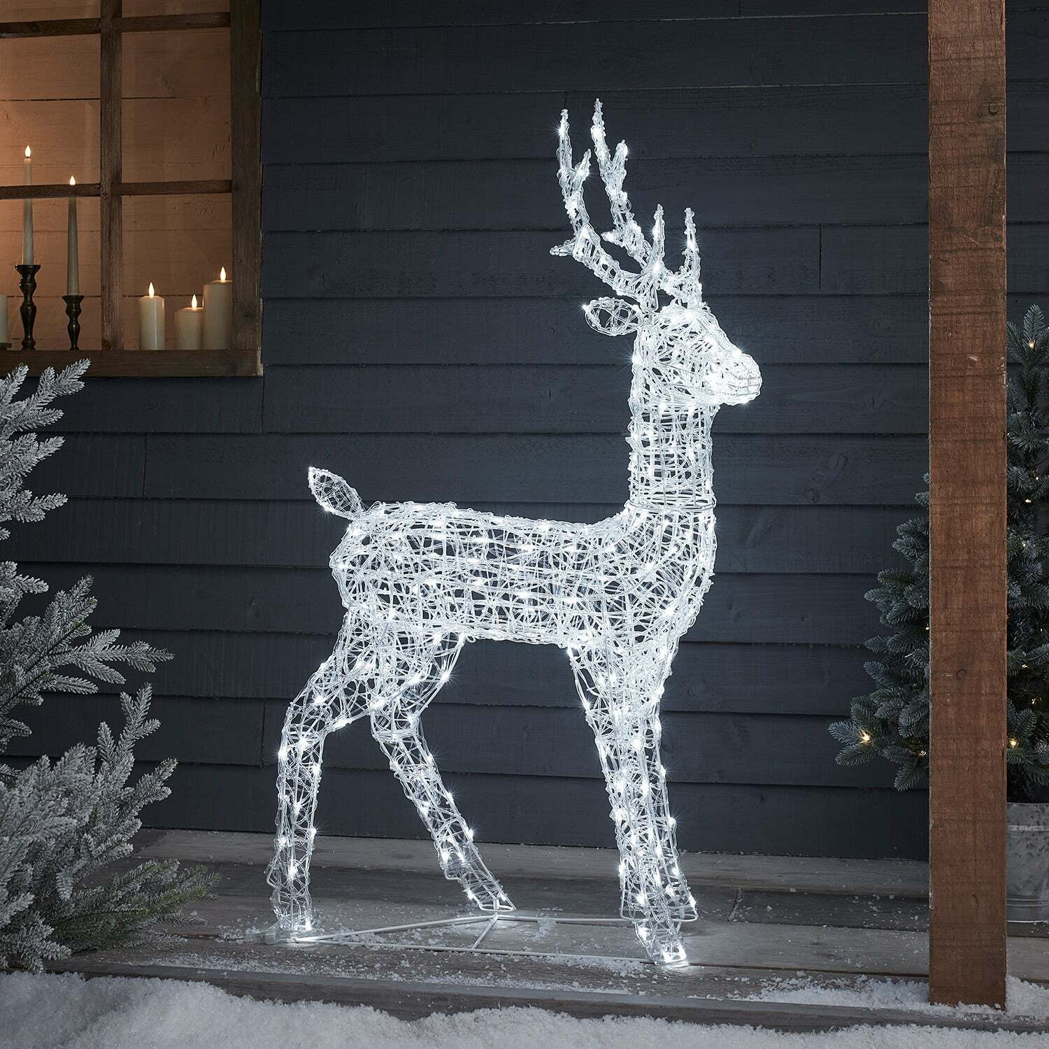 Swinsty Acrylic Stag Light Up Reindeer 24v - image 1