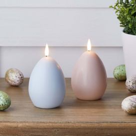 TruGlow® Pastel Easter Egg LED Candle Duo - thumbnail 1