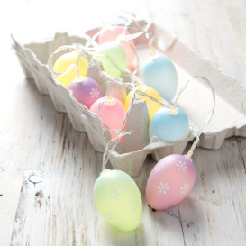 10 LED Pastel Egg Easter Fairy Lights - thumbnail 1