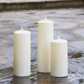 Large TruGlow® Waterproof Outdoor Candle Trio - thumbnail 2