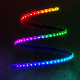 1.5m 90 LED Twinkly Line Smart App Controlled Strip Light Multi Coloured - thumbnail 2
