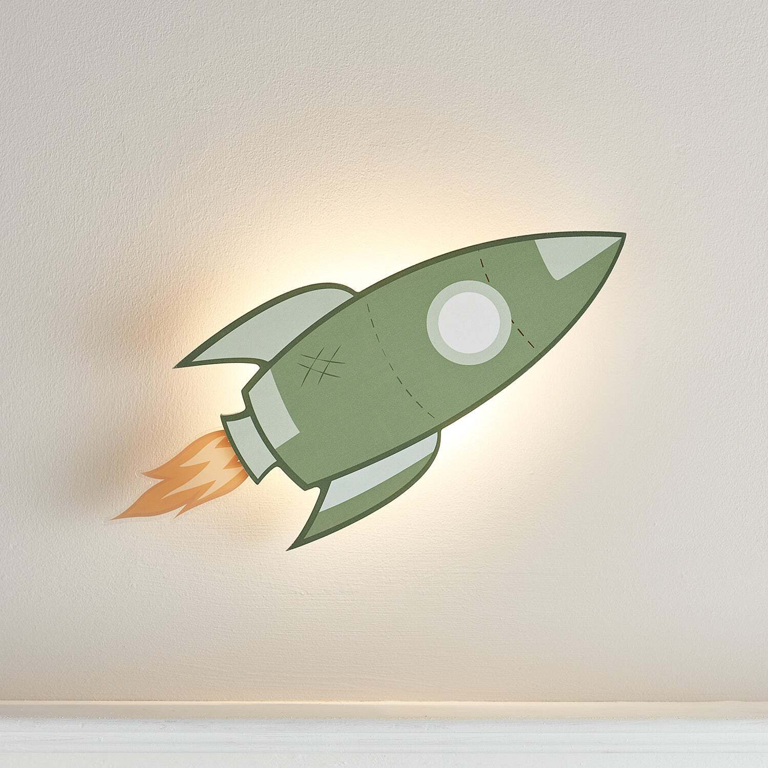 Rocket Children's Wall Light - image 1
