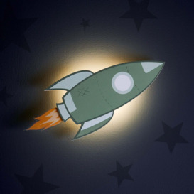 Rocket Children's Wall Light - thumbnail 2