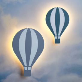 Hot Air Balloon Children's Wall Light Duo - thumbnail 2