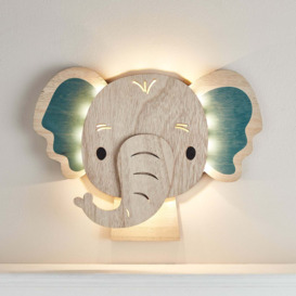 Elephant Children's Wall Light - thumbnail 1