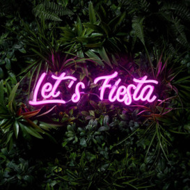 Let's Fiesta Neon Wall Light - thumbnail 1