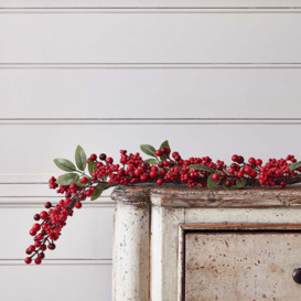 2m Red Berry Christmas Garland