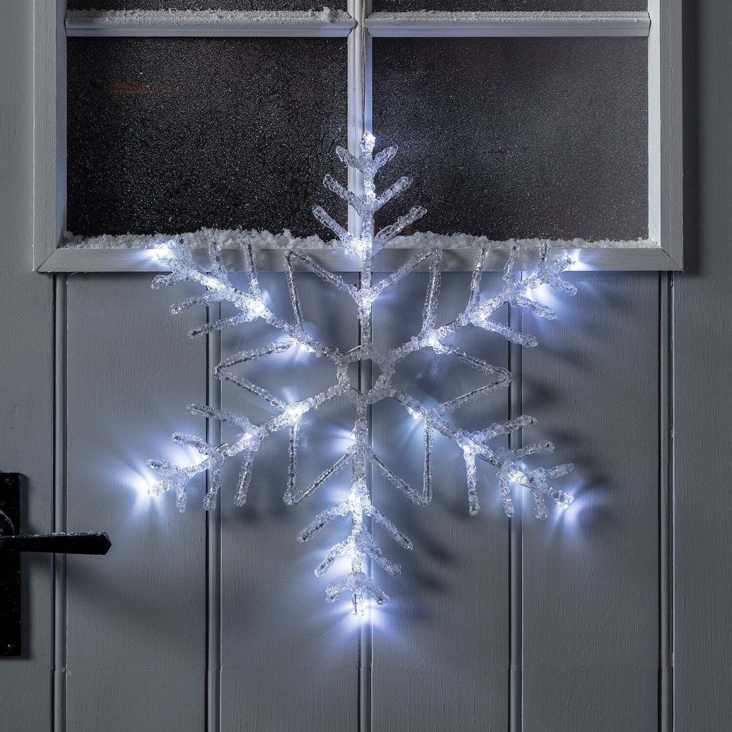 40cm Snowflake Outdoor Christmas Light - image 1