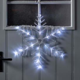 40cm Snowflake Outdoor Christmas Light - thumbnail 1