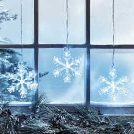 Stockholm Snowflake Christmas Window Light - thumbnail 1