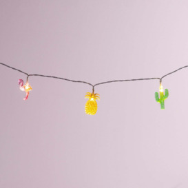 20 LED Flamingo, Pineapple & Cactus Fairy Lights - thumbnail 2
