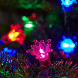 150 Multi Coloured Pickwick Christmas Tree Lights - thumbnail 2
