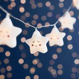12 Children's Star Fairy Lights - thumbnail 1