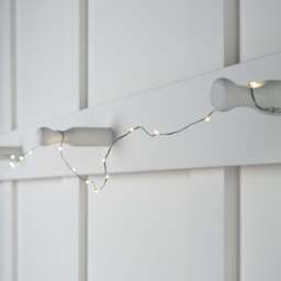50 Warm White LED Green Micro Fairy Lights - thumbnail 2