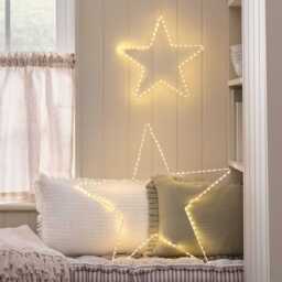 Set of 2 Dual Colour LED Osby Star Silhouettes - thumbnail 2