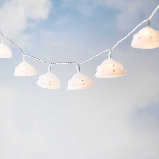 10 Cloud Children's Fairy Lights - image 1