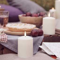 TruGlow® Waterproof Outdoor Candle 10cm With Remote Control - thumbnail 2