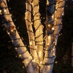 Pro Connect Warm White Connectable String Lights Black Cable - thumbnail 2