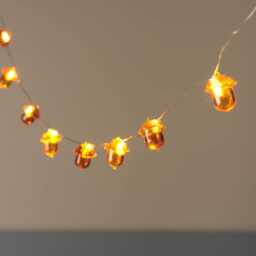 20 Acorn Micro LED Fairy Lights
