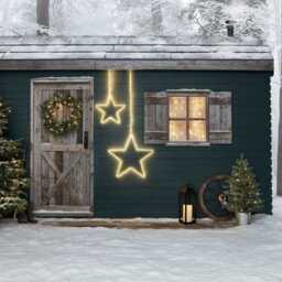 Outdoor Hanging Star Light Duo - thumbnail 2