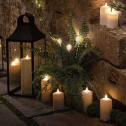 3 Mini Solar Festoon Stake Lights - thumbnail 2