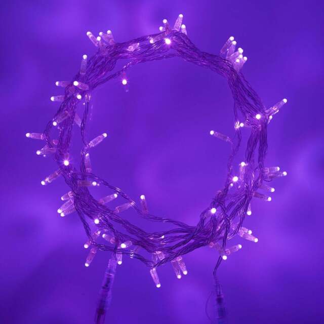 Core Connect Purple Connectable Fairy Lights Clear Cable - image 1