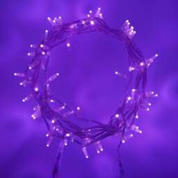 Core Connect Purple Connectable Fairy Lights Clear Cable - thumbnail 1