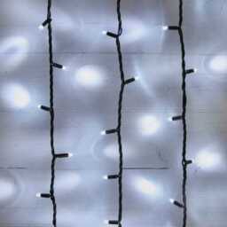 Plus Connect 40m 400 White Connectable Fairy Lights Black Cable - thumbnail 2