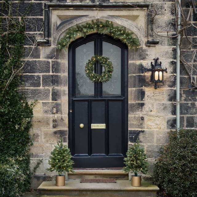 Pre Lit LED Outdoor Porch Bundle - image 1