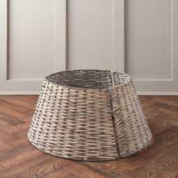 Rattan Christmas Tree Skirt - thumbnail 2