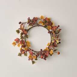 40cm Autumnal Berry Wreath - thumbnail 2