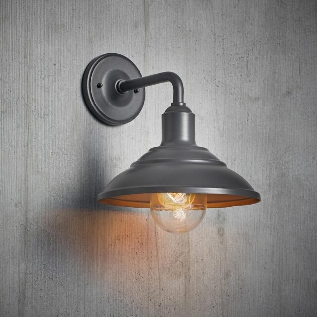 Charcoal Outdoor Wall Light