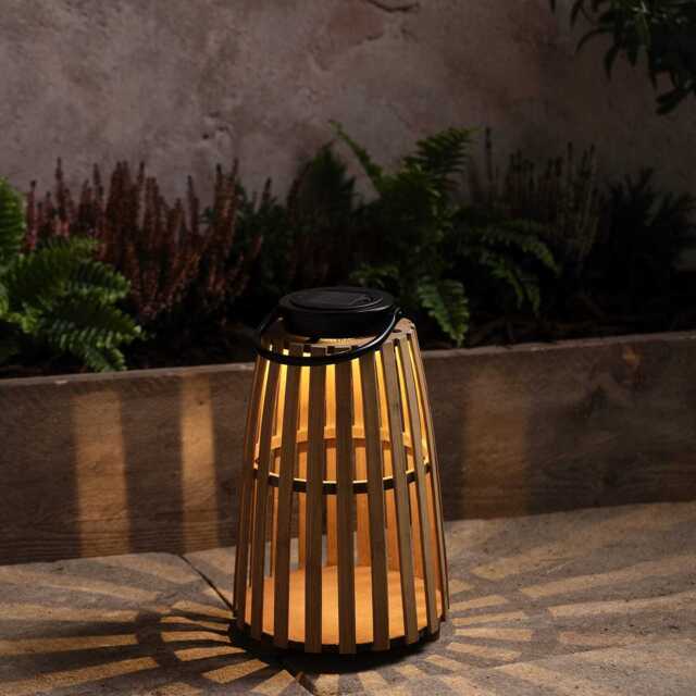 Sol Wooden Solar Lantern - image 1