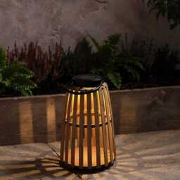 Sol Wooden Solar Lantern - thumbnail 1