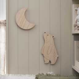 Bear & Moon Children's Wall Lights - thumbnail 2