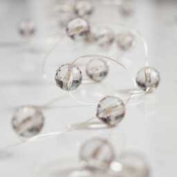 20 Warm White Bead Micro Fairy Lights - thumbnail 2