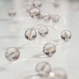 20 Warm White Bead Micro Fairy Lights - thumbnail 2