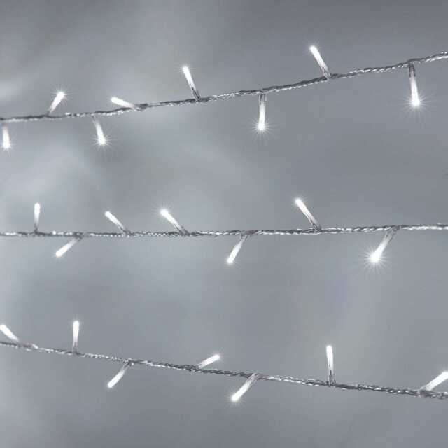 Essential Connect 30m 300 White Connectable Fairy Lights Clear Cable - image 1